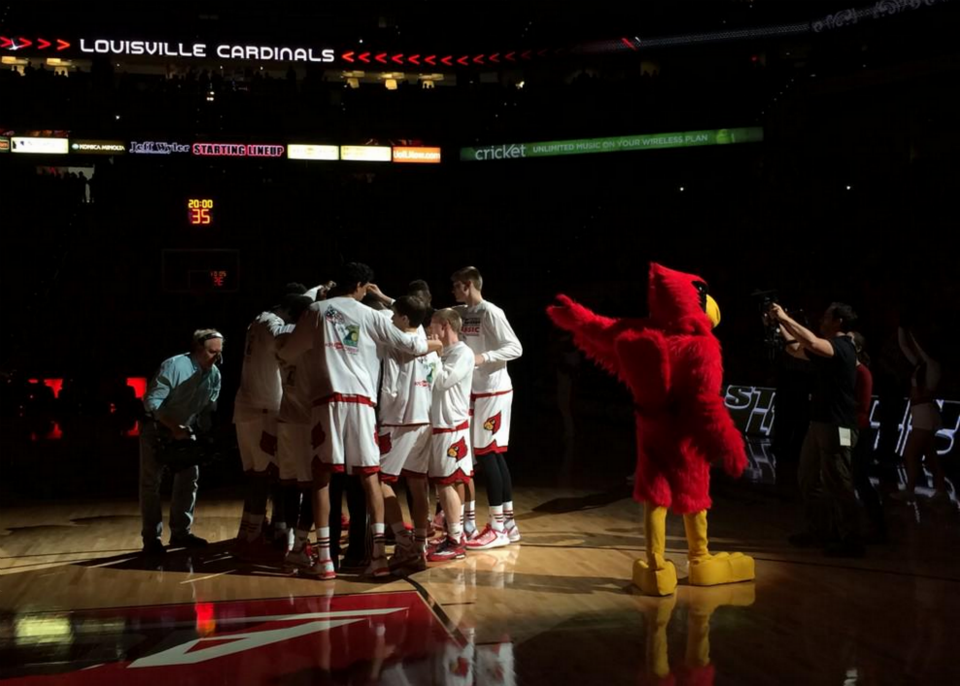 Photo courtesy University of Louisville Men’s Basketball Facebook Page