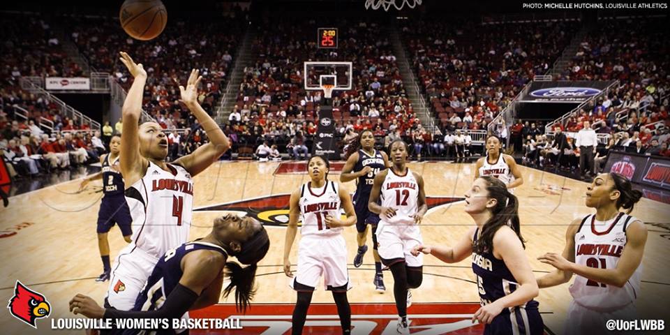 Photo courtesy University of Louisville Women’s Basketball Facebook Page