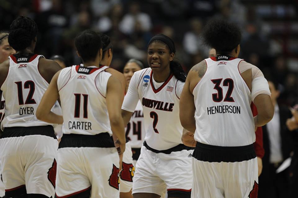 Photo courtesy University of Louisville Women’s Basketball Facebook Page