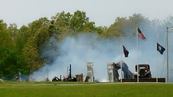 Aftermath Of The Silver Trail Distillery Explosion And Fire