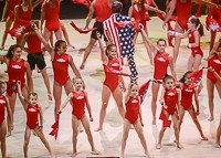 Kellloggs tour of gymnastics champions