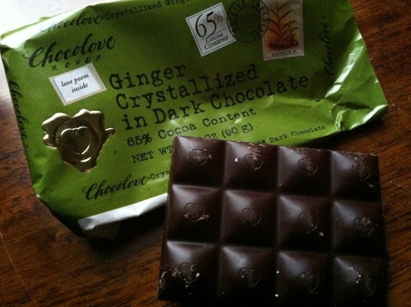 Chocolove Crystallized Ginger in Dark Chocolate
