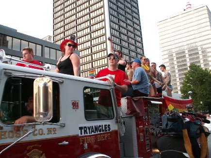 Louisville might not have a Fire Island, but we do have a fire truck.