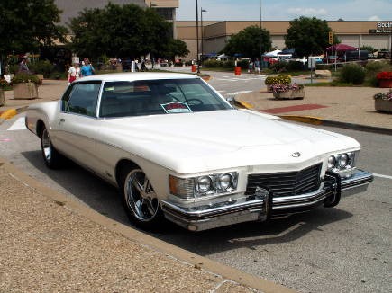 A number of the cars, such as this boattail Buick Riviera, were also available for the right price.