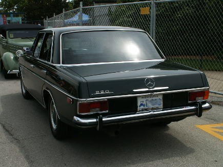 Louisville.com also sought out pieces outside the norm, such as this Mercedes-Benz W115.
