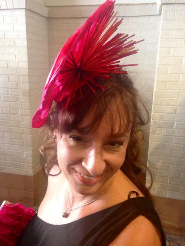 Lovely fascinator.