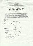 Invitation from Super Party 1997