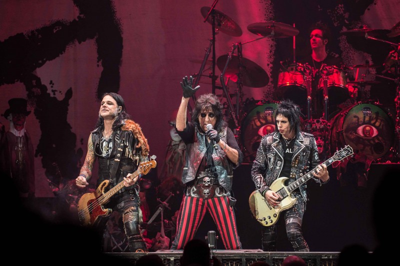 Chuck Garric, Alice Cooper, Tommy Henriksen