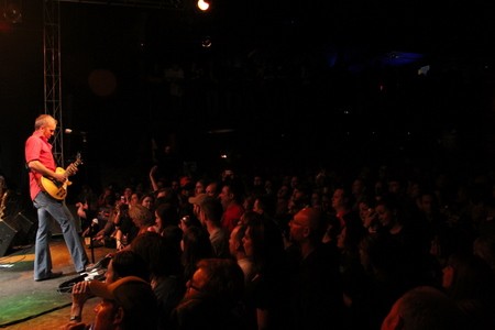 The audience is all over this music