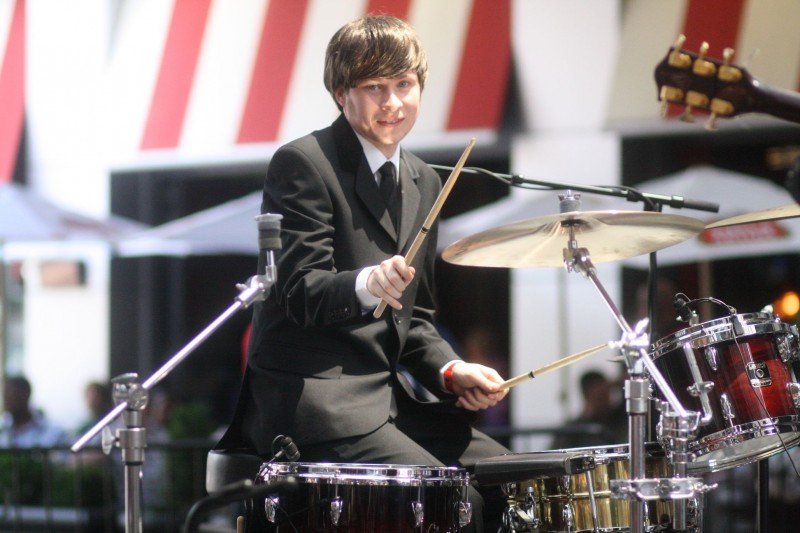 Christopher Webb (Ringo) jams.