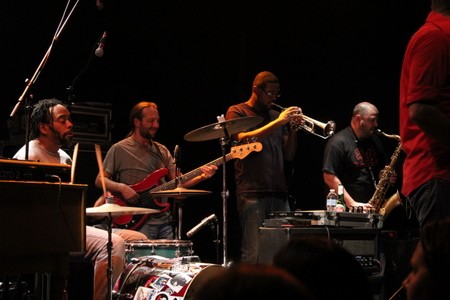 The stage could hardly contain all the talent