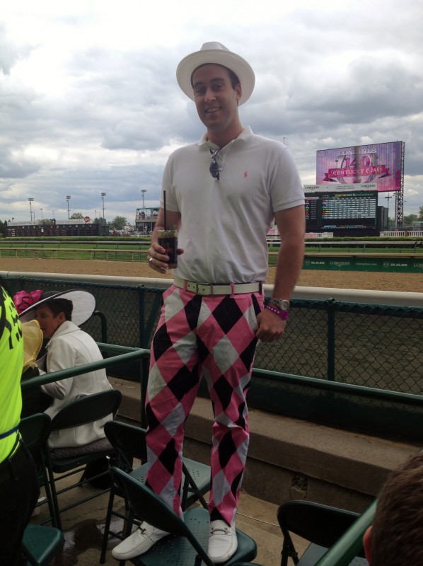Gentlemen look marvelous in pink.