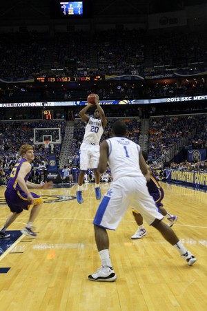 Lamb launches the Cat&#039;s first three of the game.