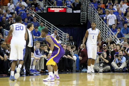 Miller giving Lamb &#039;the eye&#039;.