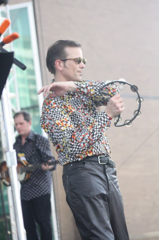 Mr. Ratliff likes his tambourine
