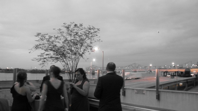 Great views of the city and river.