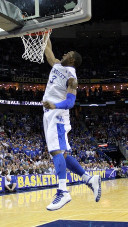 Jennings with the dunk.