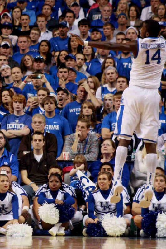 Are those Nike Airs on his feet?