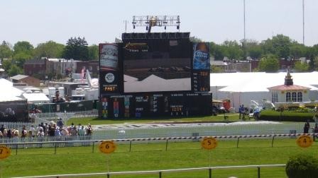 A few hours before the Preakness is a good time to take in the sights.
