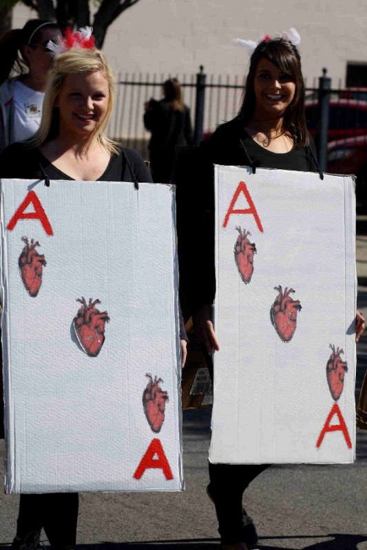 Juice Newton taught us all not to play with the Queen of Hearts, but Aces are okay.