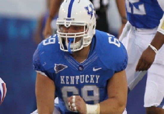 UK Center Matt Smith is one of 19 seniors playing their final home game Saturday.JPG