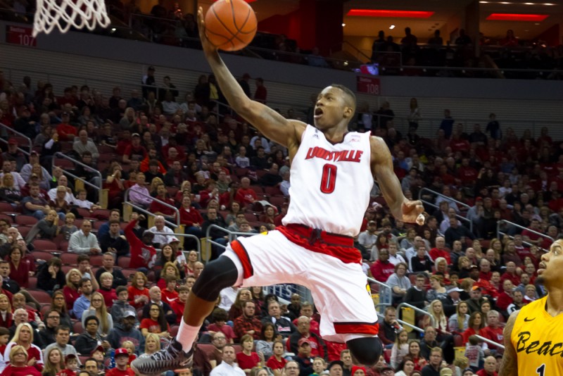 Terry Rozier at the rim.