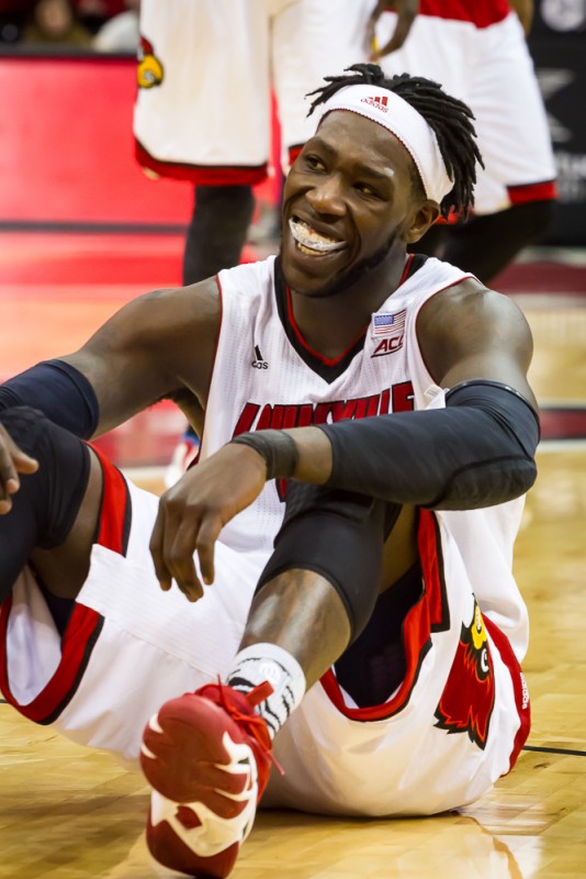Montrezl Harrell had a good time by the end of the game.