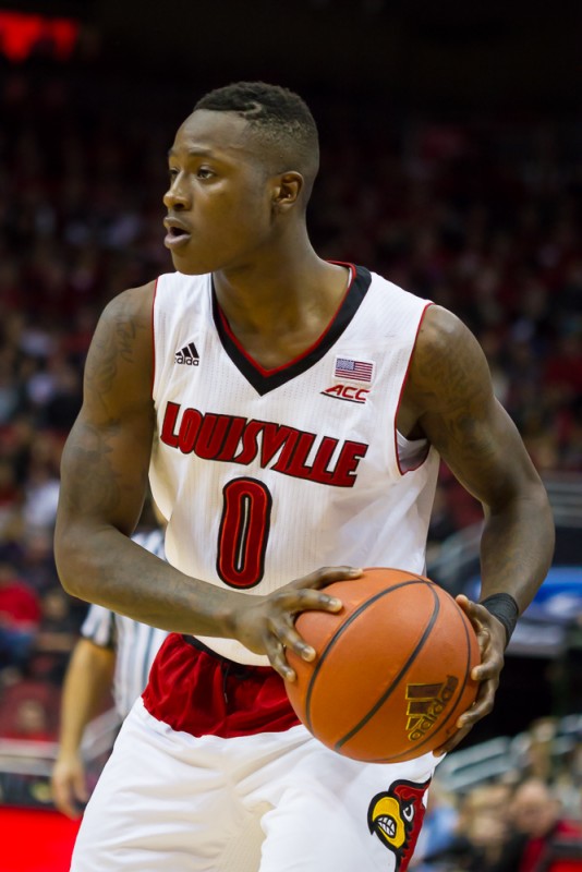 Terry Rozier looked to pass.