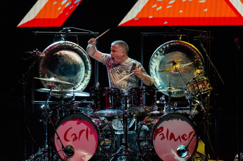 Carl Palmer of Emerson, Lake and Palmer and Modern Drummer Hall of Fame inductee