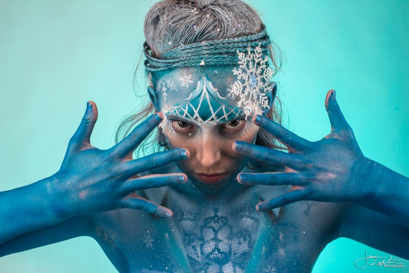 Ice Queen - Photograph by Jace Lightman