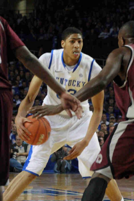 Davis is not afraid to handle the ball