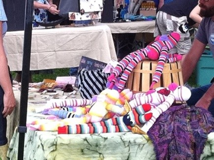 Hand-sewn critters
