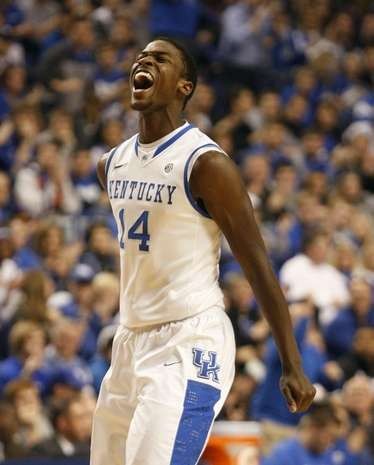 Kidd-Gilchrist celebrates