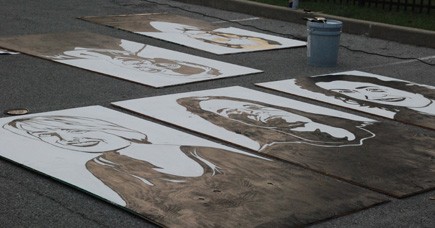 Louisville&#039;s Next Top Neighbor Mural Paintings at United Crescent Hill Ministries