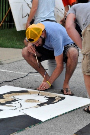 Louisville&#039;s Next Top Neighbor Mural Paintings at United Crescent Hill Ministries