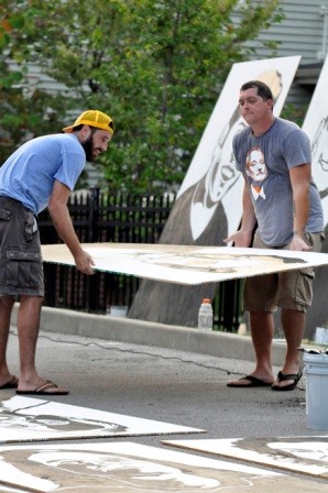 Louisville&#039;s Next Top Neighbor Mural Paintings at United Crescent Hill Ministries