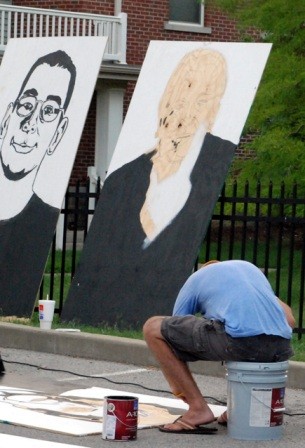 Louisville&#039;s Next Top Neighbor Mural Paintings at United Crescent Hill Ministries