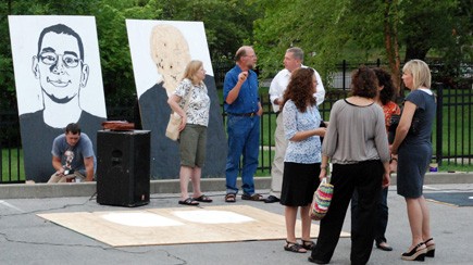 Louisville&#039;s Next Top Neighbor Mural Paintings at United Crescent Hill Ministries