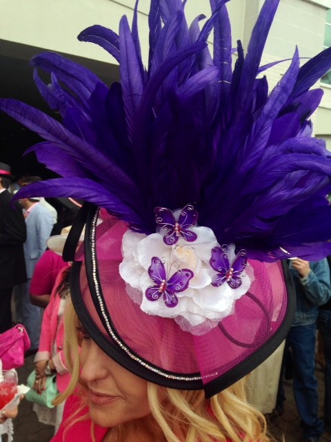 Hat courtesy of Kentucky Derby Hats: find them here at <a href="http://goo.gl/BE0S8V">http://goo.gl/BE0S8V</a>