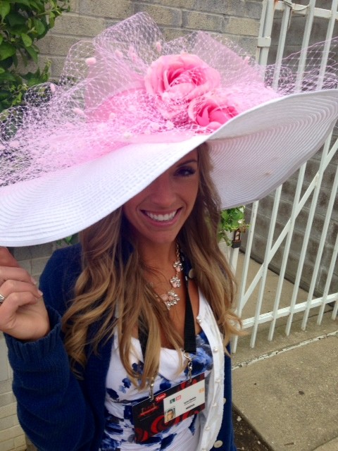 Oaks is the best time to pull out your giant pink hat.