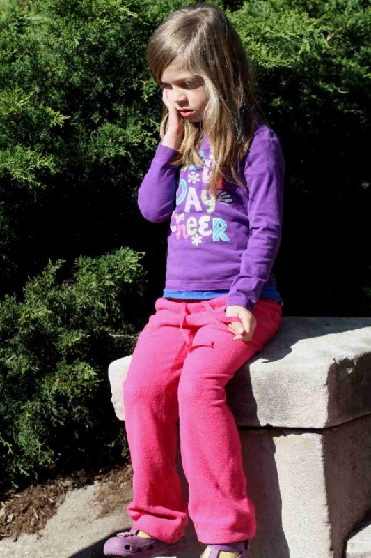 The littlest of fans took to the streets to see the parade