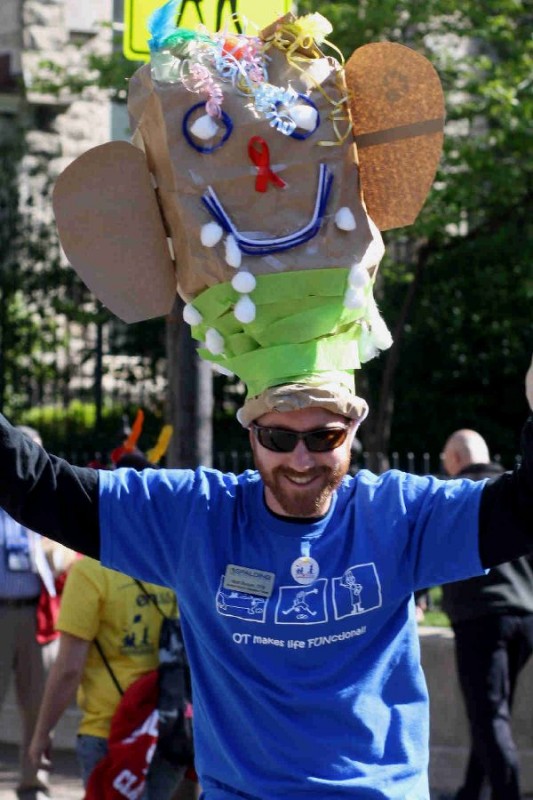 A lot of time went into this hat.