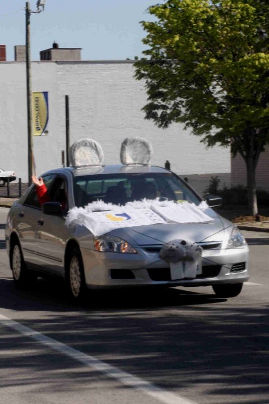 It isn&#039;t a Rat Parade without a rat car