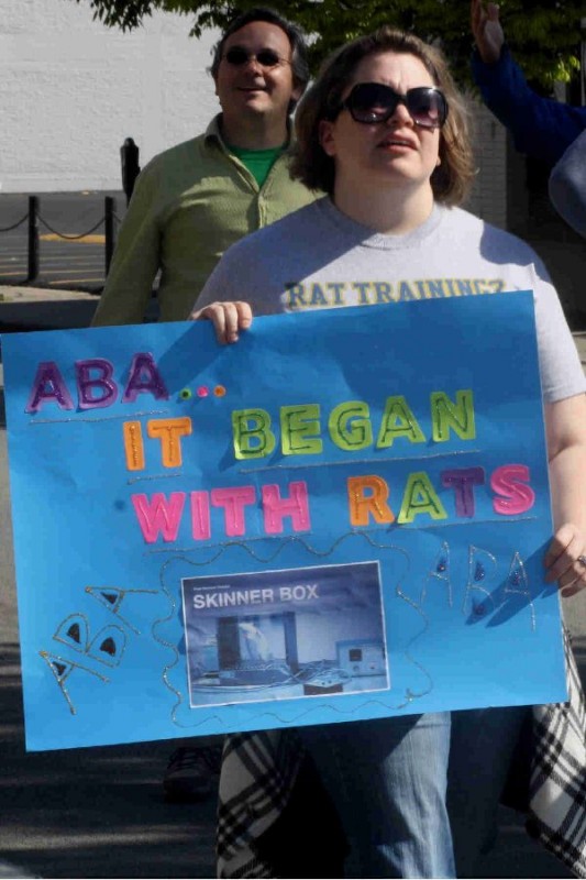 I think the ABA students work with humans, and not just rats.