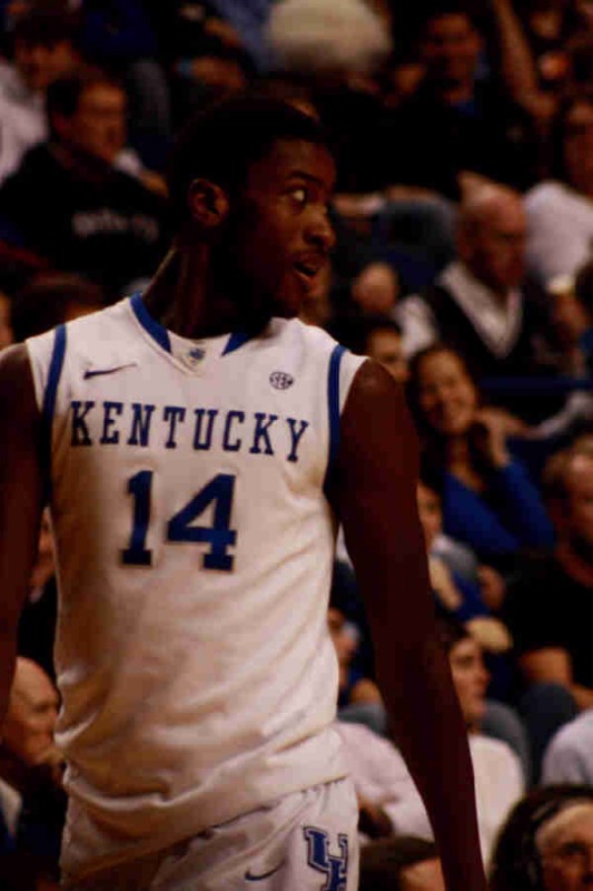 Michael Kidd-Gilchrist takes another look at the ref