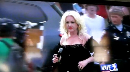 Cyndi Lauper shows true colors, drops f bomb at Kentucky Derby Festival Pegasus 