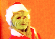 The Grinch at A Reader's Corner Bookstore