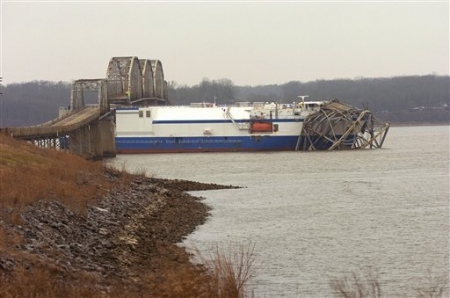 Kentucky bridge collapses after being struck by ship carrying rocket parts [News