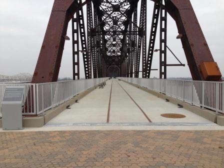Big Four pedestrian bridge opens today