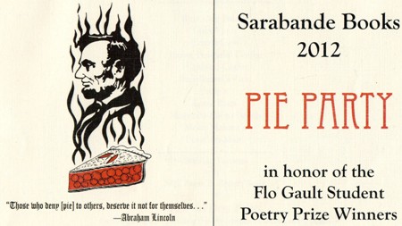 Sweet Stanzas: Sarabande Books honors Flo Gault Student Poetry Prize winners at 
